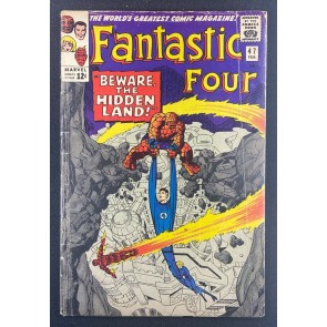 Fantastic Four (1961) #47 VG- (3.5) Jack Kirby Cover and Art 1st App Maximus