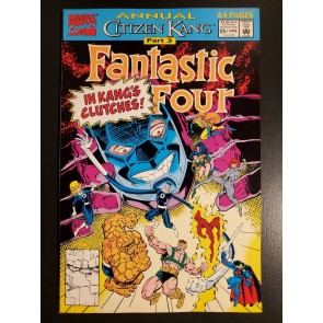 Fantastic Four Annual #25 (1992) NM 9.4 Citizen Kang Pt 3 1st app. Anachronauts