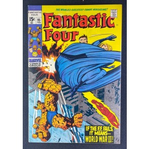 Fantastic Four (1961) #95 VF+ (8.5) Jack Kirby 1st App Monocle