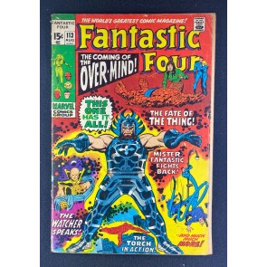 Fantastic Four (1961) #113 VG- (3.5) John Buscema 1st App Over-Mind