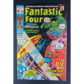 Fantastic Four (1961) #109 VF+ (8.5) Annihilus John Buscema Cover & Art