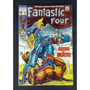 Fantastic Four (1961) #93 VF- (7.5) Jack Kirby Cover and Art
