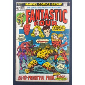 Fantastic Four (1961) #123 GD+ (2.5) Medusa 1st App Thundra