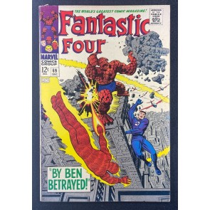 Fantastic Four (1961) #69 VF- (7.5) Jack Kirby Mad Thinker