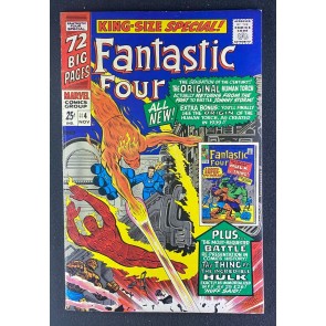 Fantastic Four Annual (1963) #4 FN+ (6.5) 1st App Quasimodo Human Torch Thing