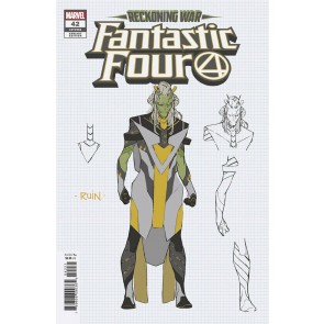Fantastic Four (2018) #42 (#682) NM 1:10 Silva Concept Variant Cover Ruin