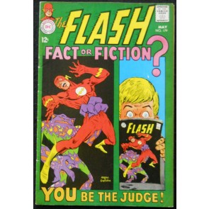 FLASH #179 VG/FN FLASH TRAVELS TO EARTH PRIME AND MEETS DC EDITOR JULIE SCHWARTZ