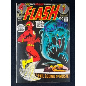 Flash (1959) #207 FN (6.0) Neal Adams Cover Batman App