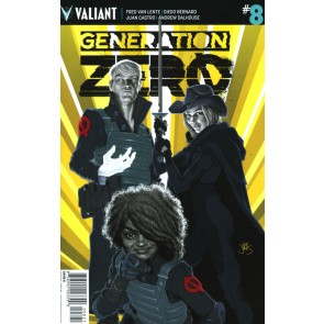 Generation Zero (2016) #8 VF/NM Leif Jones Cover Valiant 