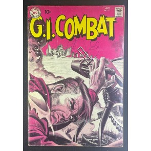 G.I. Combat (1952) #77 VG- (3.5) Grey Tone Classic Cover