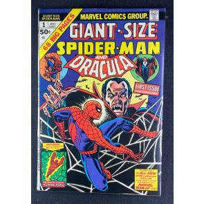 Giant-Size Spider-Man (1974) #1 VF- (7.5) Dracula John Romita Ross Andru
