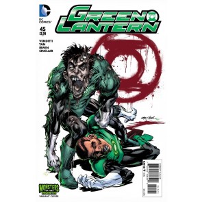 Green Lantern (2011) #45 NM Neal Adams Monster of the Month Variant Cover