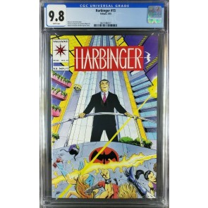 Harbinger #15 (1993) CGC 9.8 NM/M 1st app. Livewire key issue! (3821186017)|