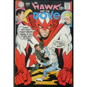 HAWK AND THE DOVE #2 VF STEVE DITKO COVER & ART
