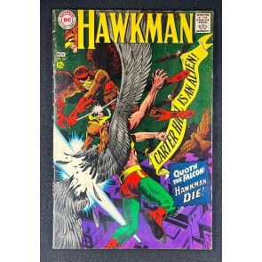 Hawkman (1964) #22 FN- (5.5) Falcon Dick Dillian Cover and Art