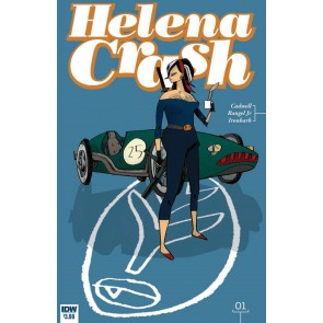 Helena Crash (2017) #1 VF/NM (9.0) Warwick Johnson Cadwell cover IDW