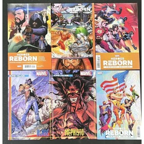 Heroes Reborn (2021) #'s 1 2 3 4 5 6 7 Complete + Variants Lot of 16 Books