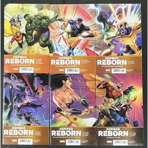 Heroes Reborn (2021) #'s 1 2 3 4 5 6 7 Complete + Variants Lot of 16 Books