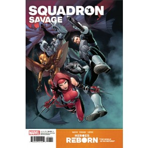 Heroes Reborn: Squadron Savage (2021) #1 VF/NM Stephen Segovia Cover