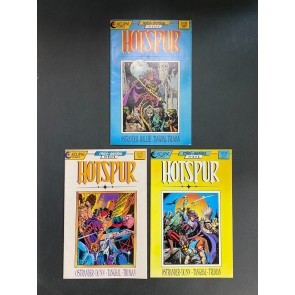 Hotspur (1987) #'s 1-3 FN/VF (7.0) Complete Set Eclipse Comics
