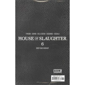 House of Slaughter (2021) #6 NM Kyle Hotz Body Bag Sealed Variant Cover Boom!