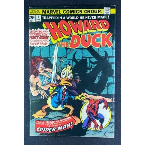 Howard the Duck (1975) #1 FN/VF (7.0) 1st App Beverly Switzler Frank Brunner