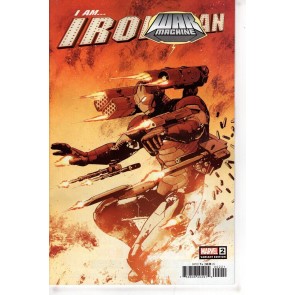 I Am Iron Man (2023) #2 NM War Machine Valerio Giangiordano Variant Cover