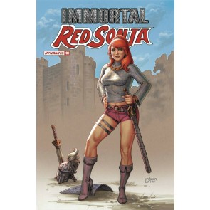 Immortal Red Sonja (2022) #1 NM Joe Linsner Variant Cover Dynamite