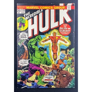 Incredible Hulk (1968) #178 FN- (5.5) Adam Warlock Herb Trimpe