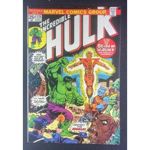Incredible Hulk (1968) #178 FN- (5.5) "Death" and "Life" Warlock Man-Beast