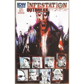 INFESTATION: OUTBREAK #1 NM COVER B IDW ZOMBIES CVO