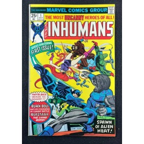 Inhumans (1975) #1 VF/NM (9.0) Blastaar App Gil Kane Cover George Perez Art