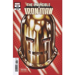 Invincible Iron Man (2023) #16 NM Iron Man Mark Brooks Headshot Variant Cover