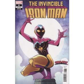 Invincible Iron Man (2023) #6 (#656) NM Spider-Verse Variant Cover