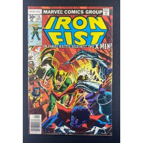 Iron Fist (1975) #15 VF (8.0) X-Men 1st App Bushmaster Dave Cockrum John Byrne