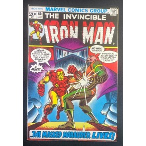 Iron Man (1968) #60 VF (8.0) John Romita Masked Marauder