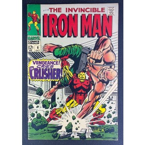 Iron Man (1968) #6 VF (8.0) Cursher App George Tuska sw