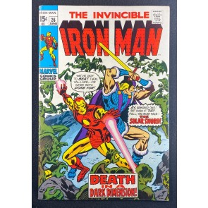 Iron Man (1968) #26 FN/VF (7.0) Don Heck Collector 1st App Shar-Khan