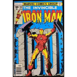 Iron Man (1968) #100 VF+ (8.5)  Jim Starlin cover