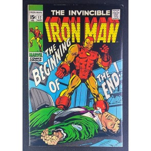 Iron Man (1968) #17 FN+ (6.5) 1st App Midas; Madame Masque App sw