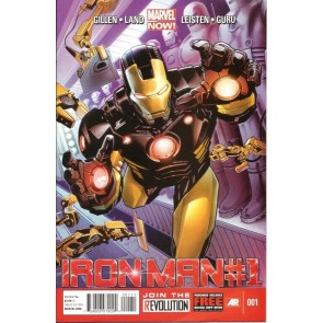Iron Man (2013) #1 NM Greg Land Cover