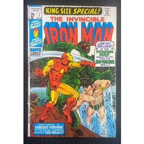 Iron Man Special (1970) #1 FN (6.0) Marie Severin Sub-Mariner Titanium Man