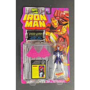 Iron Man Spider-Woman Psionic Web Hurling Sealed Action Figure Toy Boy 1995