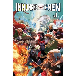 IvX: Inhumans Vs X-Men (2017) #1 VF/NM Leinil Francis Yu Cover
