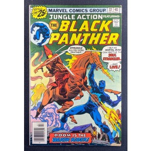 Jungle Action (1972) #22 FN- (5.5) Black Panther 1st App Soul Strangler