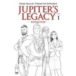 Jupiter's Legacy: Requiem (2021) #1 VF/NM Frank Quitely Sketch Variant Cover