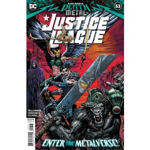 Justice League (2018) #53 VF/NM Liam Sharp Cover Dark Nights: Death Metal Tie-In