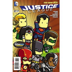 Justice League (2011) #27 VF/NM-NM Scibblenauts UnMasked Variant Cover