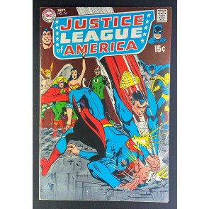 Justice League of America (1960) #74 FN (6.0) Neal Adams Cover