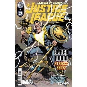 Justice League (2018) #74 NM Yanick Paquette Black Adam Cover